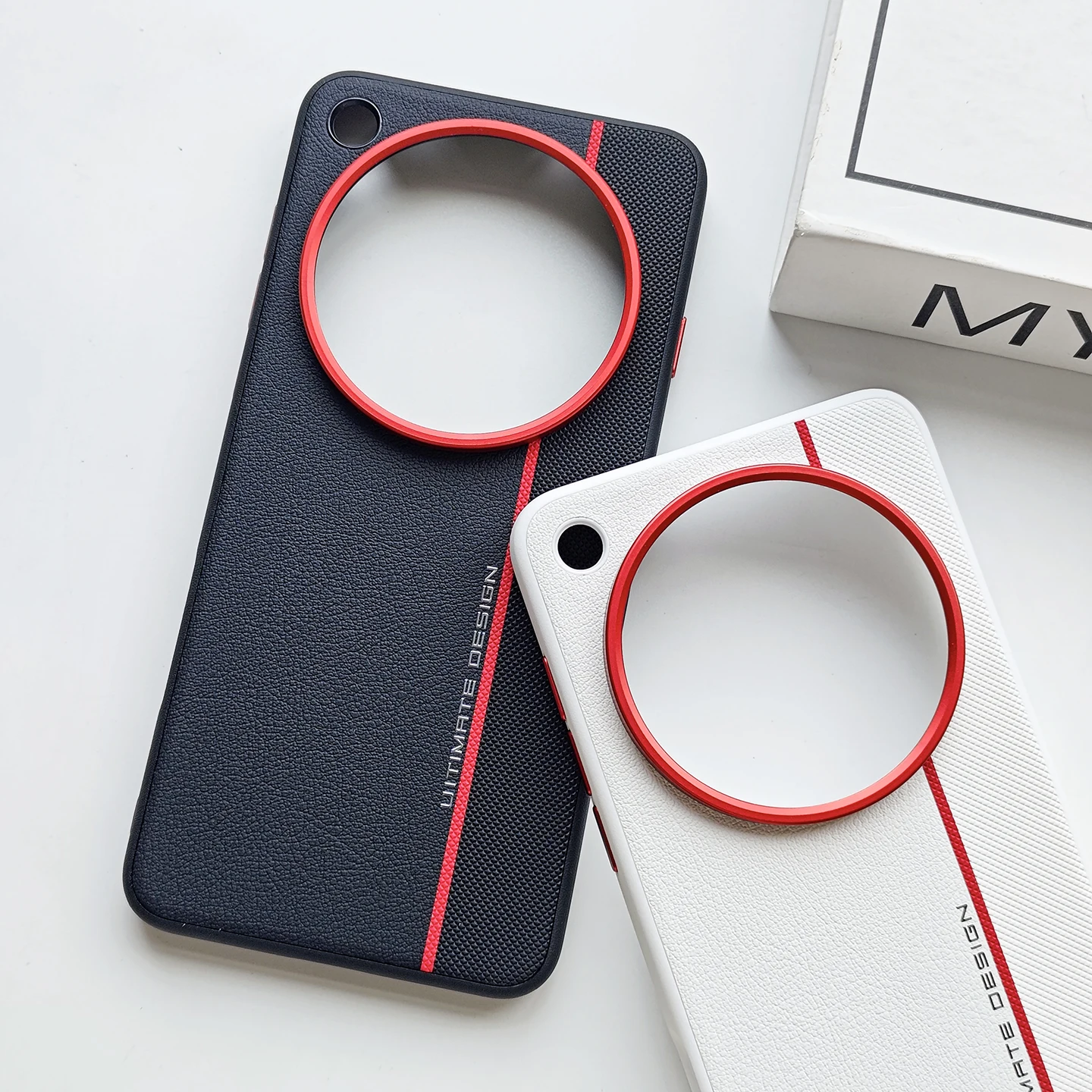OPPO Find X9 Ultra Stylish PU Leather Splicing Ultra-Thin Protective Phone Case