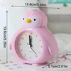Little Penguin Student Cartoon Alarm Clock Children's Bedroom Lazy Little Alarm Clock 6