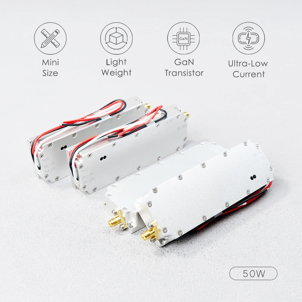 200-300MHz 50W GAN Module Power Amplifier RF Signal Module Signal Sweep Source