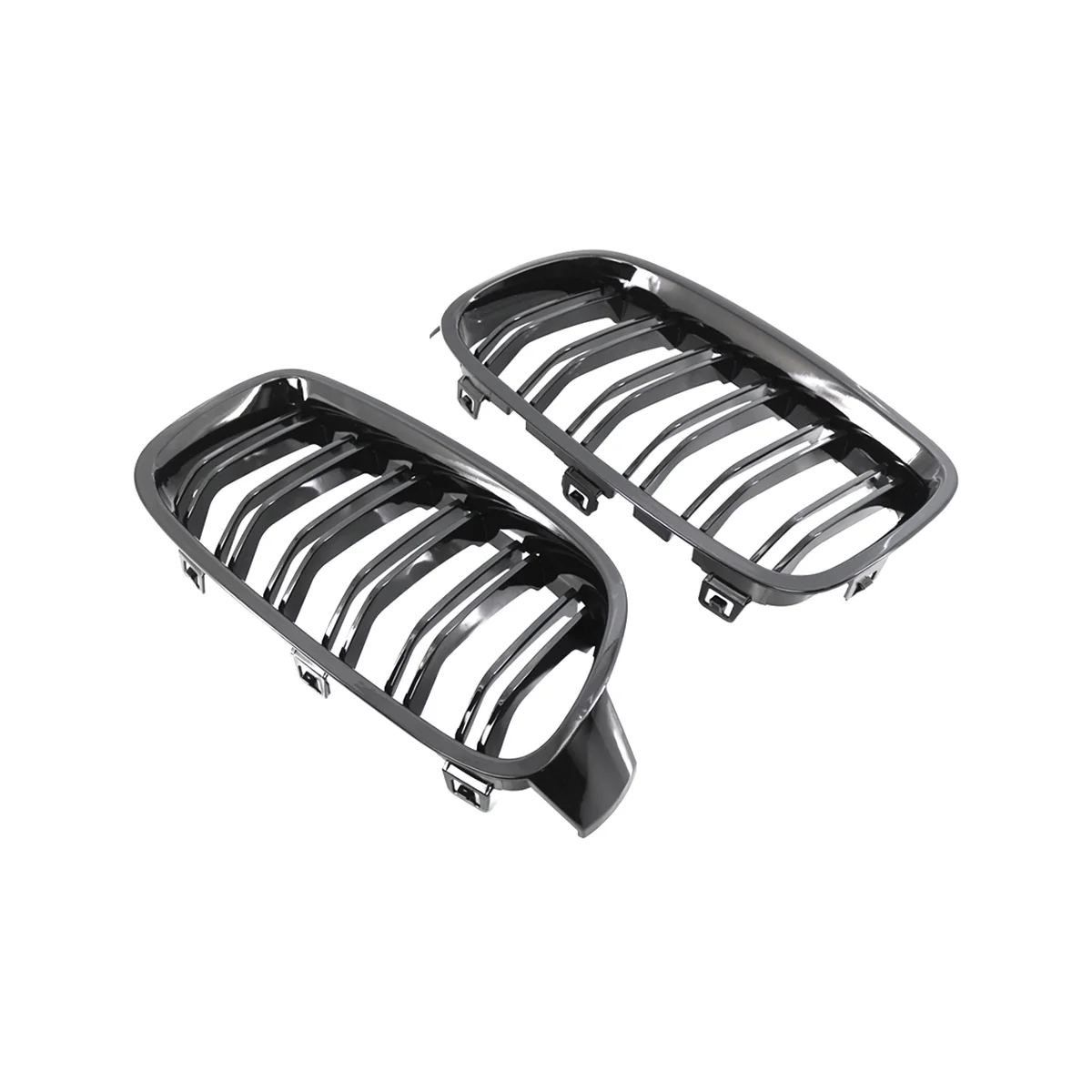 

2Pcs Front Grill Bumper Hood Kidney Grille for BMW 3 Series F30 2013-2019 51130054493 51130054494