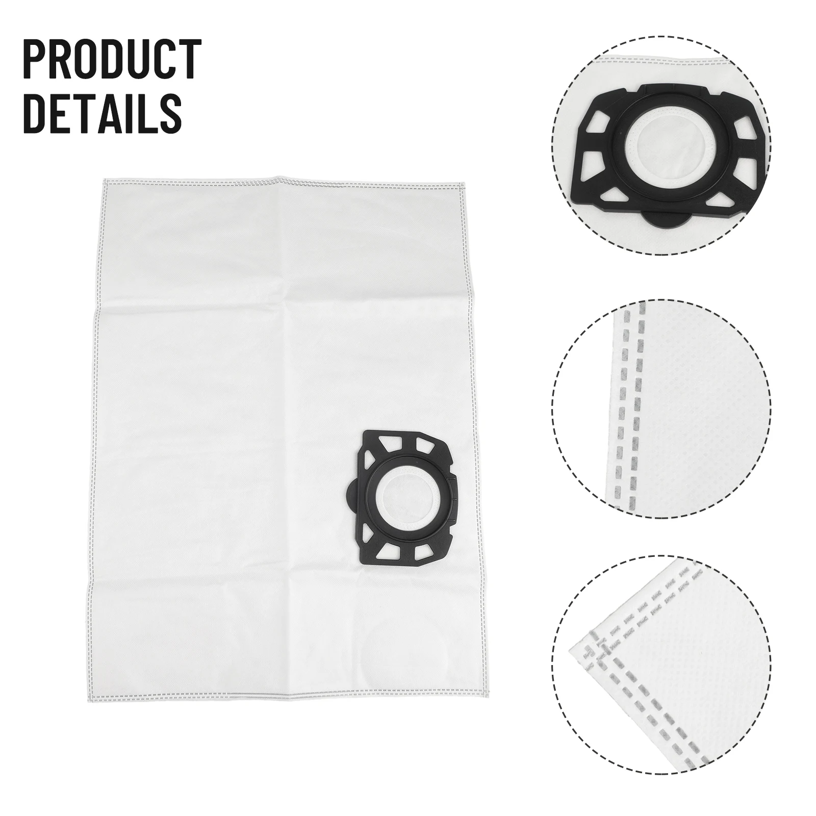 Für Karcher 2.863-314.0 KFI 357 KA 40 WD2 Plus WD3 SE4002 Roboter Staubsauger Staubbeutel Ersatzteile Kit – Detail 12