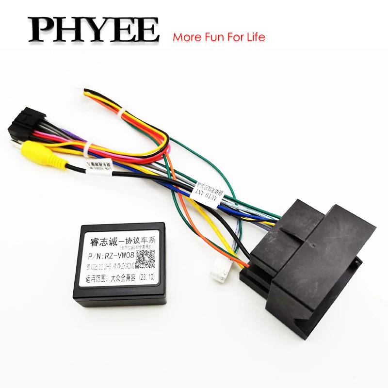 Adattatore Per Cablaggio Quadlock Can Bus Box Connettore A Spina A 16 Pin Cavo Android Per Auto Per Vw Golf 7 Jetta Polo Cc Caddy Tiguan