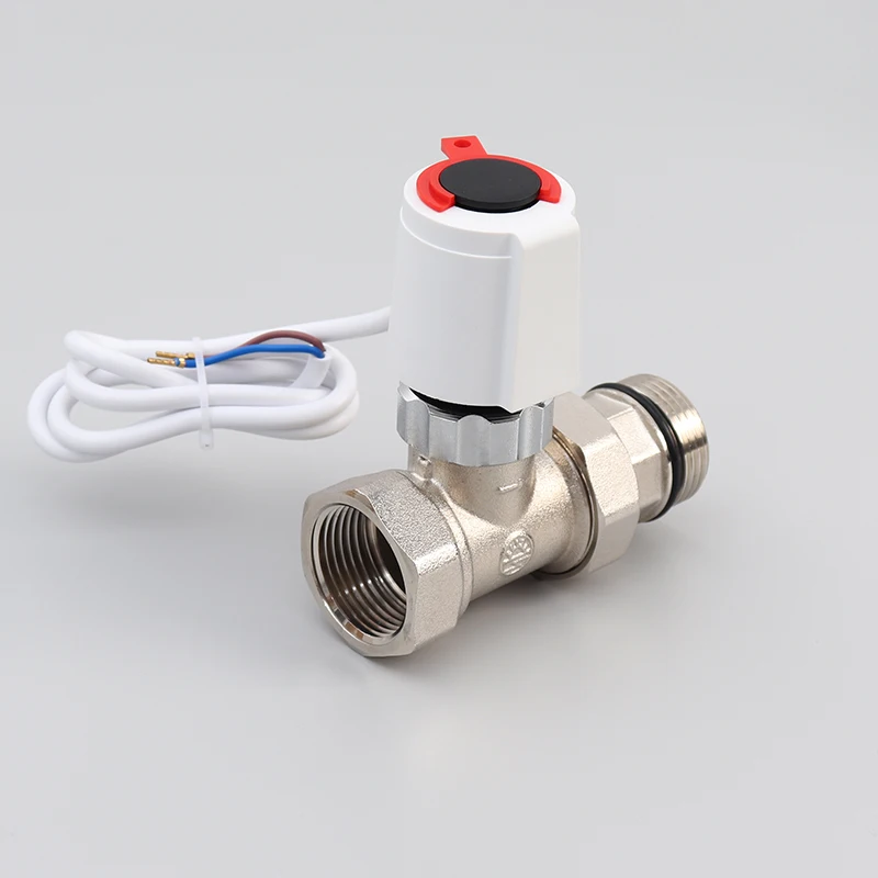 AC 230V Normally Closed NC M30*1.5mm Electric Thermal Actuator IP45 for Underfloor Heating TRV Thermostatic Radiator -Valve