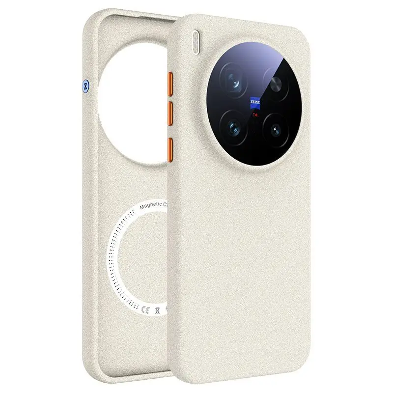 Luxury Frosted Magnetic Wireless Charging Shell with MagSafe Compatibility