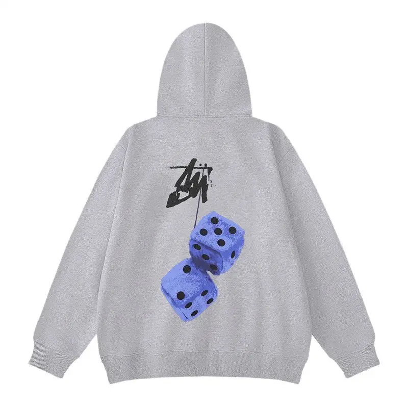 Japanese Trendy Brand Letter Printing Men's and Women's Pure Cotton Hoodie Trendy Fashion Outdoor Sports Crew Neck Sweater