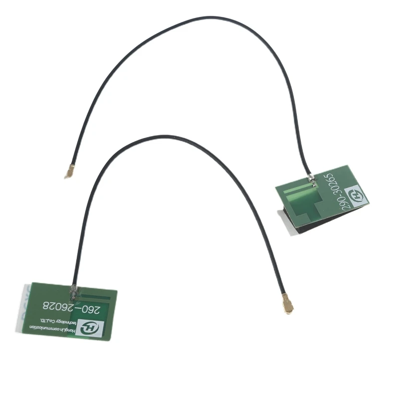 컴퓨터 랩용 인텔용 미니 PCIE WIFI 카드용 IPEX 내부 WIFI 안테나 2개