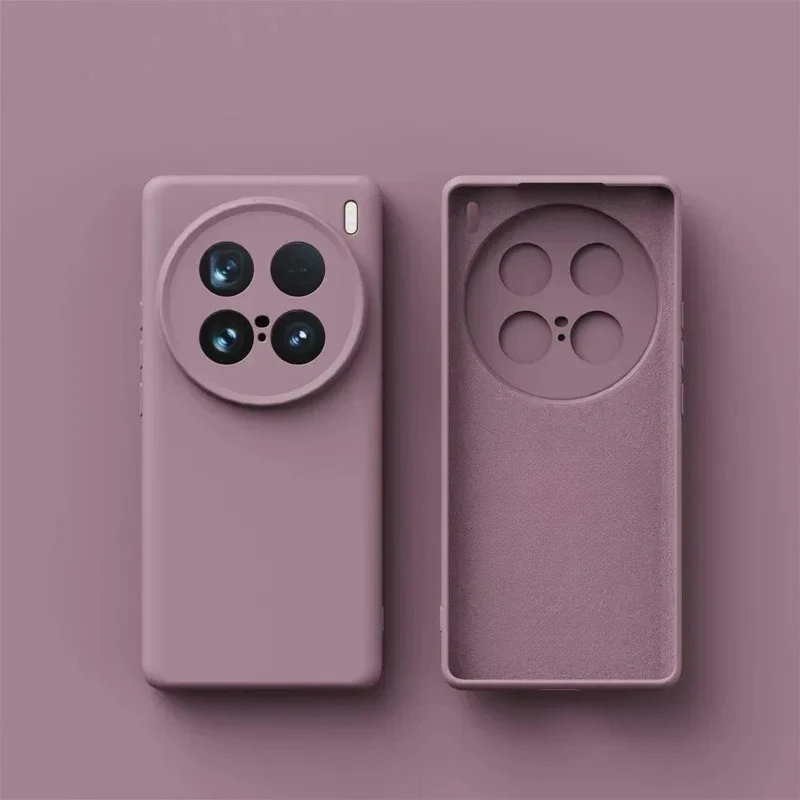 Premium Matte Silicone Protective Case - Luxurious Soft-Touch Finish with Enhanced Camera Guard and Sleek Design