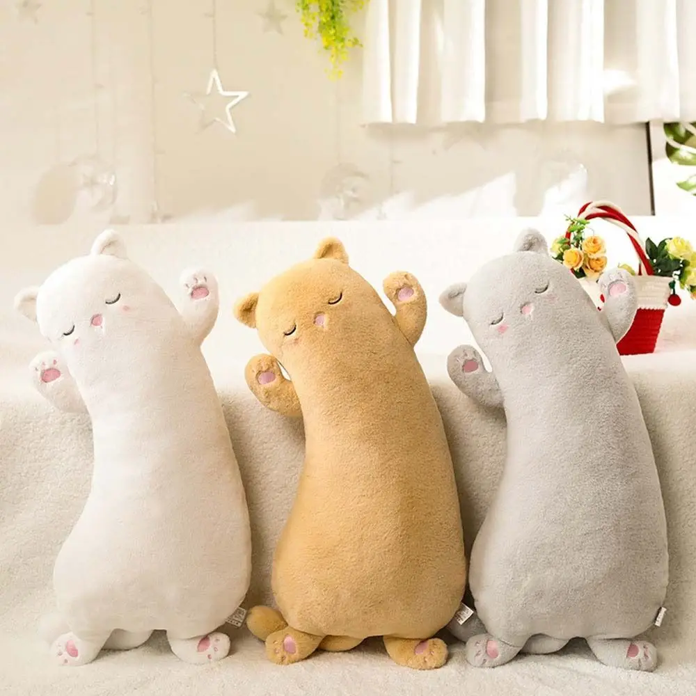 

Gifts Kitten Pillow Home Decoration Soft Plush Appease Toy Sleep Toy Cat Plush Toy Stuffed Toys Plush Pillow Cat Plush Doll