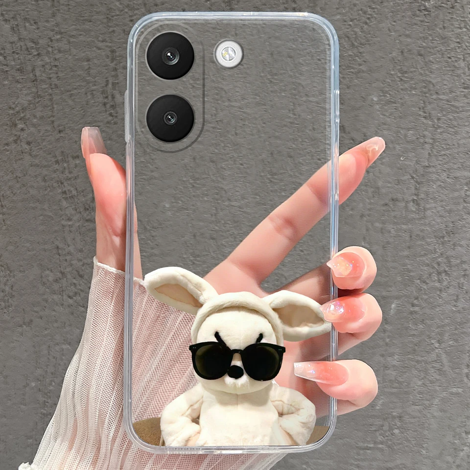 Mysterious Whale High-Quality Drop-Resistant Transparent TPU Phone Case Bumper