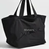 2025 Waterproof Nylon Fabric Tote Bags Embroidery Lady Single Shoulder Bag Large Capacity Reusable Grocery Bags Shopping Bags 4