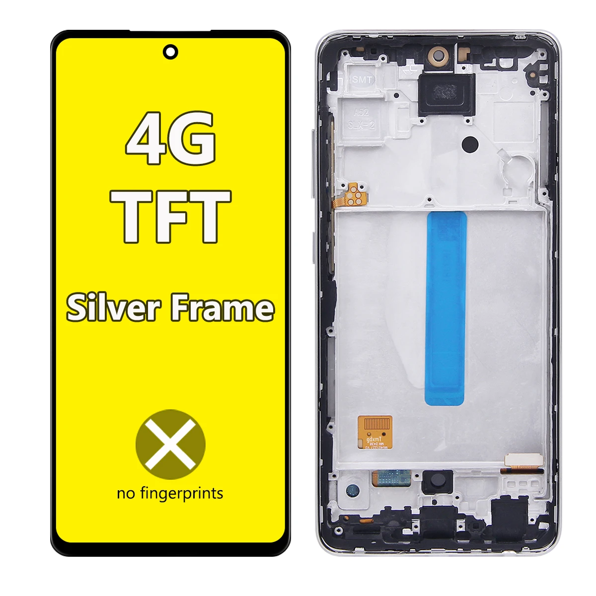 4G Silver Frame