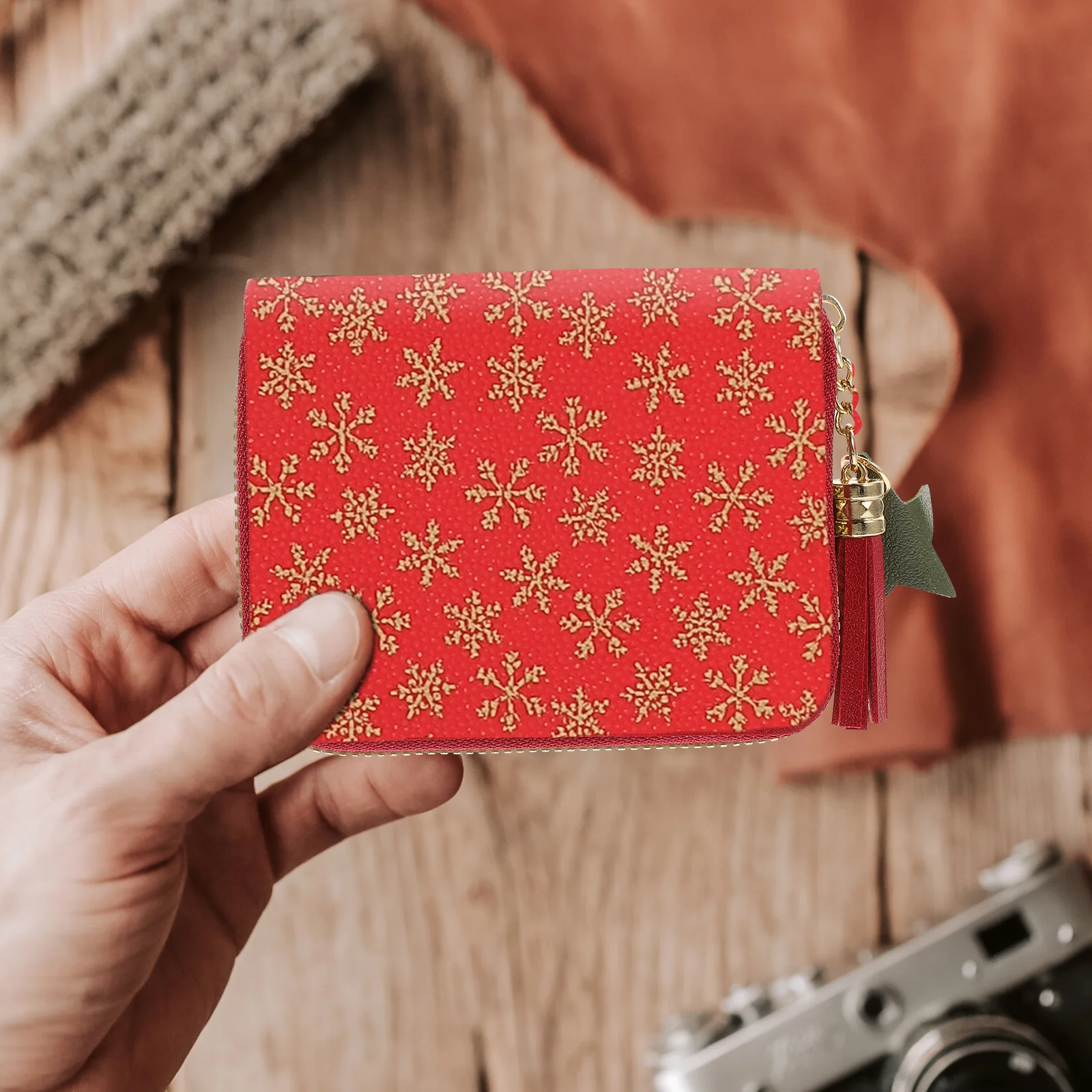 

15pcs Christmas Glitter Santa Claus Snowflake Fabric for Making Christmas Theme Hair Bow Headbands Festival Craft Materials