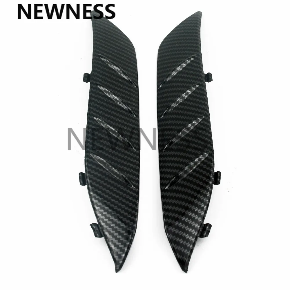 Kawasaki GTR1400 ZZR1400 ZX-14R 2006-Fender Fairing Edge Strip Front Shock Absorber Splash Cover Strip Carbon paint