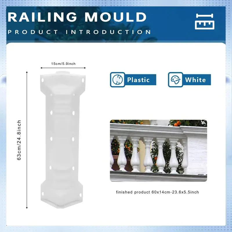 AD Roman Column Concrete Mold 6