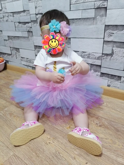 Ensemble de robe tutu pour bébé fille, vêtements de fête d