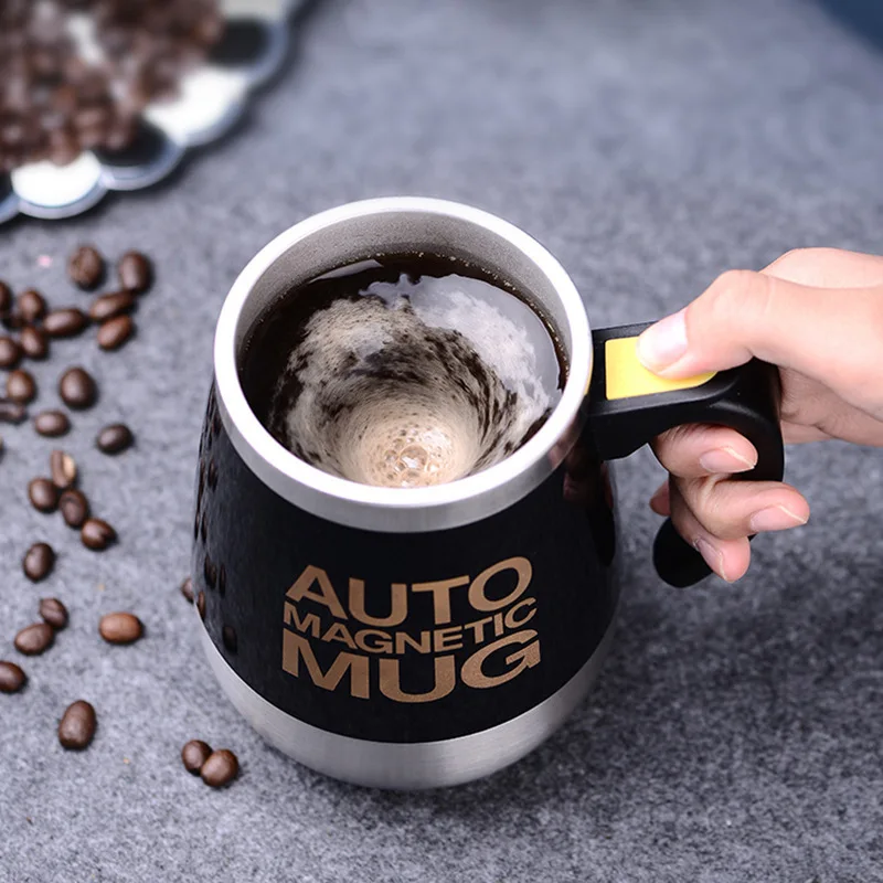 Automatic Coffee Mug Mixing Stainless Steel Mug Auto
