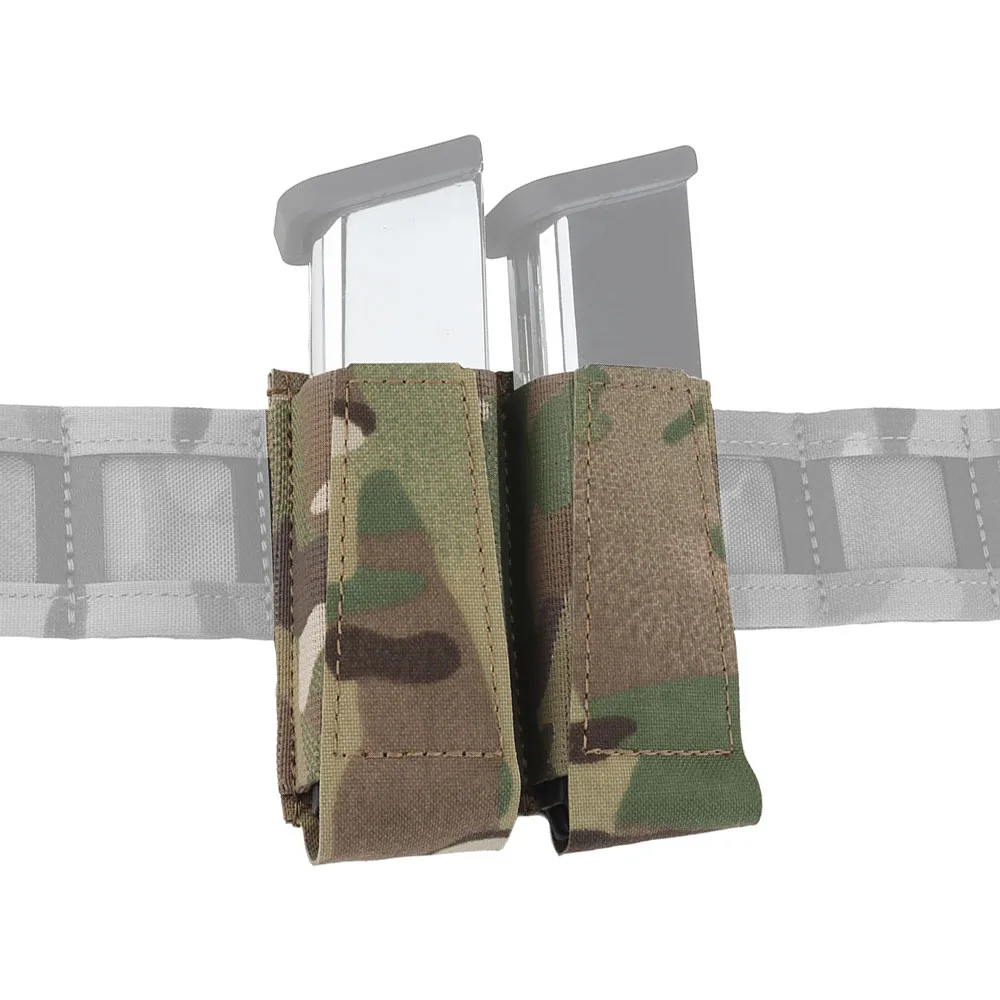 

Tactical Military Pistol Open Type Double Pistol 9mm Mag Pouch MOLLE System Hunting Airsoft Accessories CS Wargame