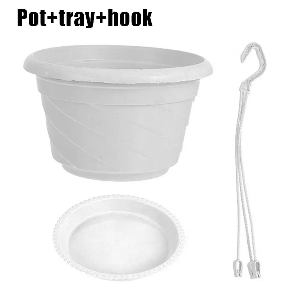 

Hanging Pot Hanging Flower Pot 3Pcs/Set Garden Decoration Hook Light Weight Small Hanging Plant Pots Shopping Mall