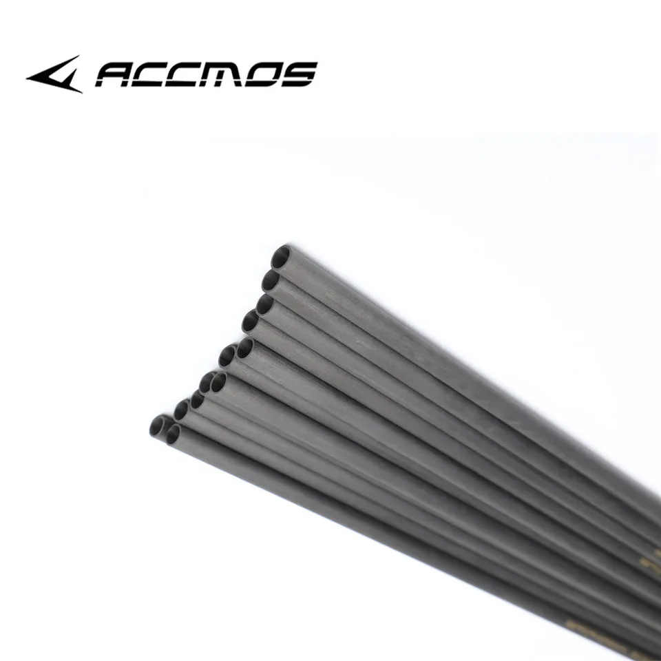 Arbre De Flèche En Carbone Pour Tir à L'arc, 12 Pièces, ID4.2mm