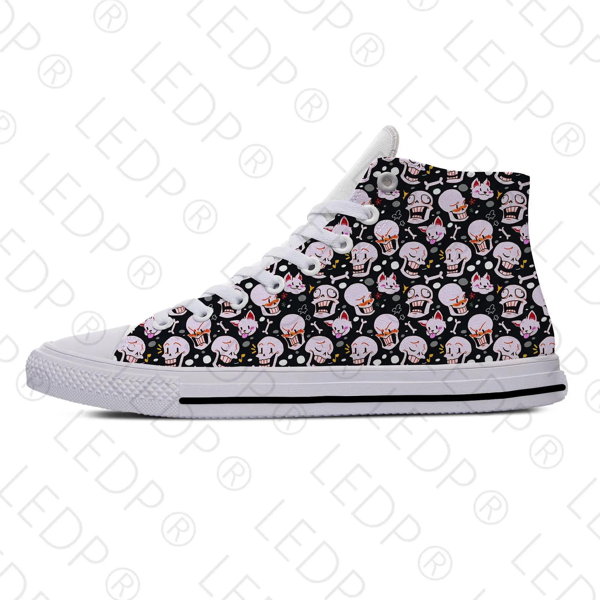 

2021 Game Undertale Annoying Dog Fashion Funny Casual Cloth Shoes High Top Lightweight Breathable 3D Printed Men women Sneaker