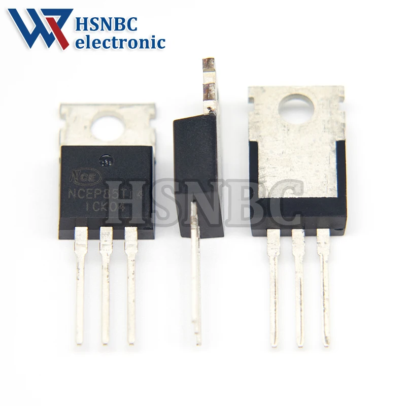 10Pcs/Lot NCEP85T14 85T14 TO-220 140A 85V N-Channel Super Trench Power MOSFET Transistor New Original