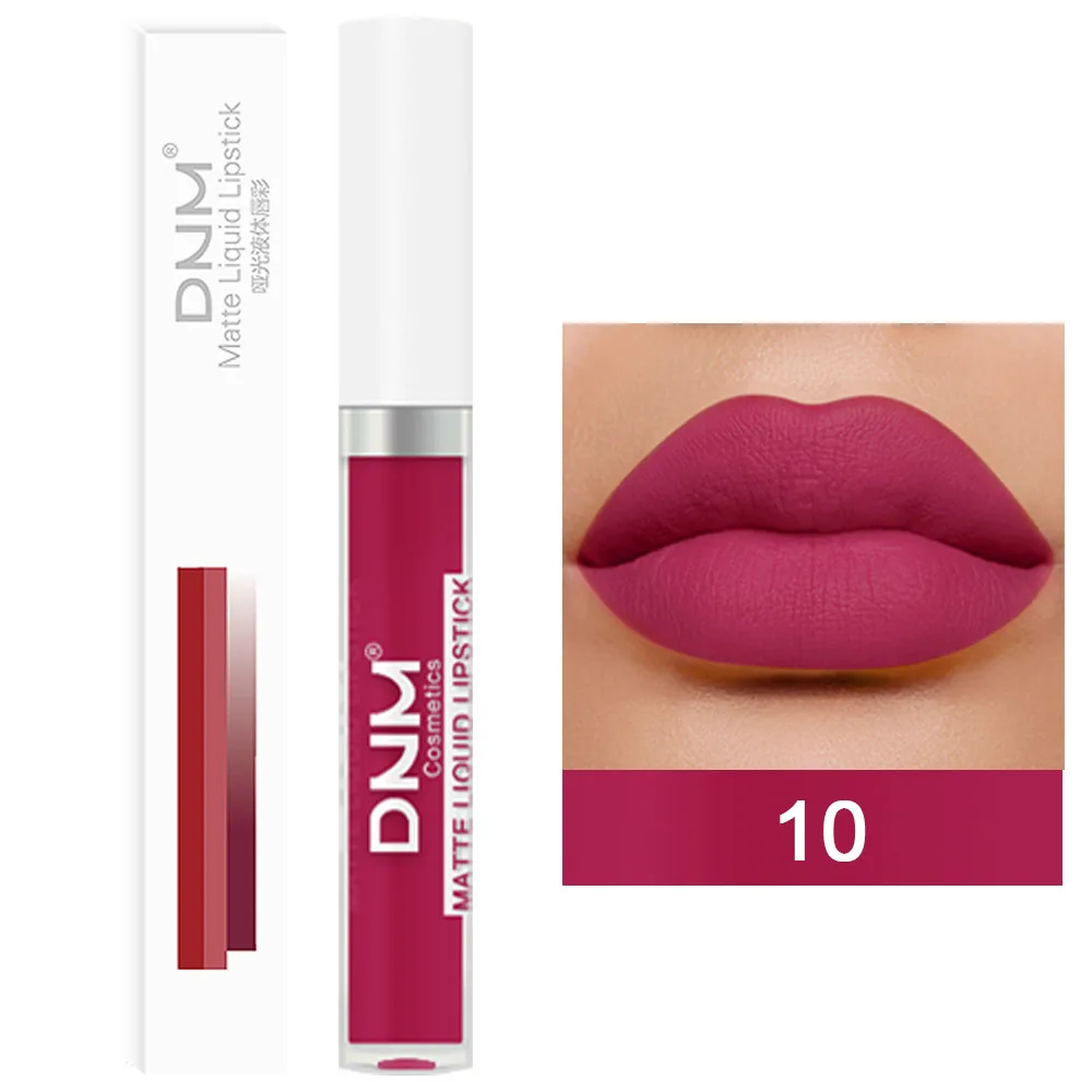 thumbnail image 1 of 18 Colors Matte Velvet Lip Glaze Waterproof Long-Lasting Not Easy To Fade Lip Gloss Lipstick Waterproof Makeup Cosmetic Tool, 1 of 5