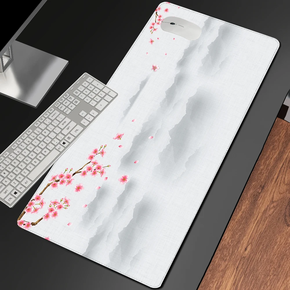 

Art Table Landscape Mouse Pad White Laptop Gamer Office Accessories for Deskmat Gaming Mats Office Carpet Mousepad Gamer 900x400
