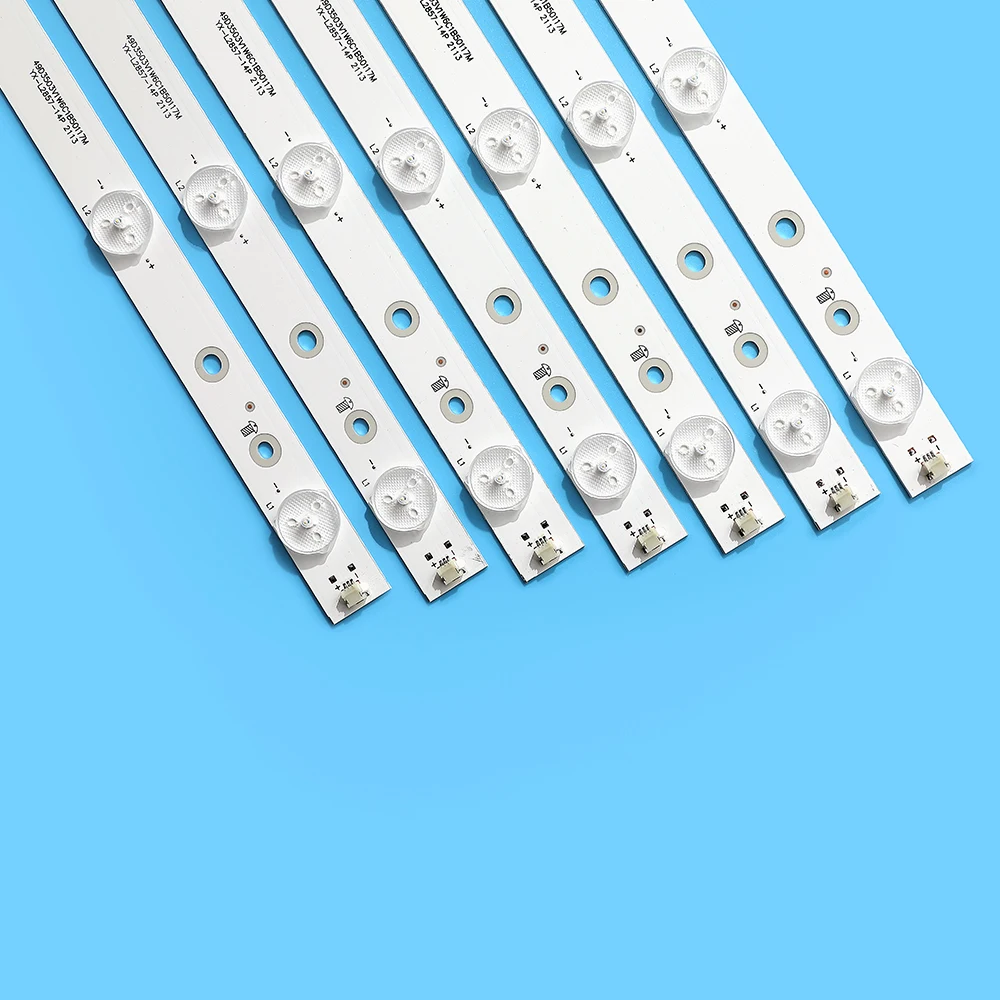 LED tira de LB49016 V1_00 LB-PF3030-GD2P6C490712-L-D LB-PF3030-GJD2P6C490712-R-D para 49PUS6401 49PUH6101 49PUS6561