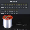 500M Fishing Line Super Strong Nylon Fluorocarbon Tackle Non-Linen Multifilament Fishing Line 6