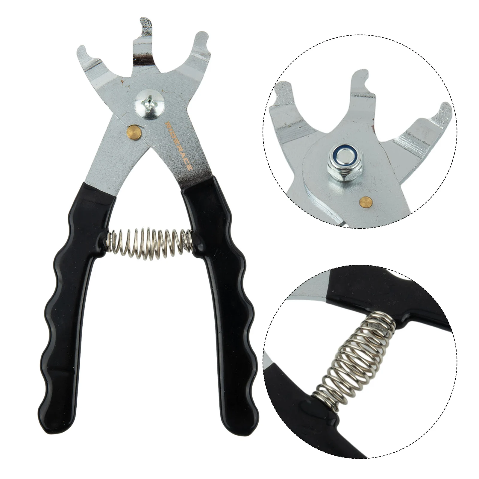 

Быстрые и удобные в использовании многофункциональные плоскогубцы для цепи 1 Набор 2 в 1 отверстие защита от пота удобная металлическая Нескользящая ручка