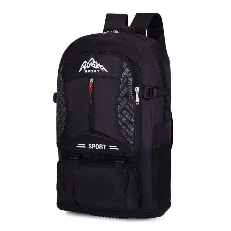 Outdoor 100 L Waterproof Hiking Bag Men Large Capacity Long-Distance Travel Schoolbag Durable Tool Backpack