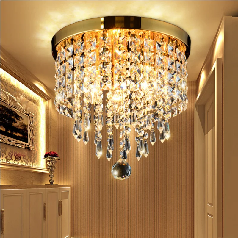 European-style-light-luxury-crystal-Lustre-chandelier-living-room ...