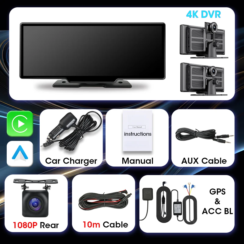 Two Lens-10M-GPS-BL