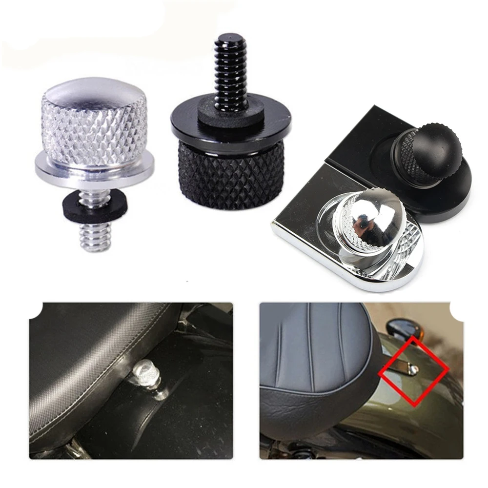 

High Quality Decorative Cover Screw For Harley Cushion Screw For Harley Retro Refit Universal Screw Back Seat Accessories