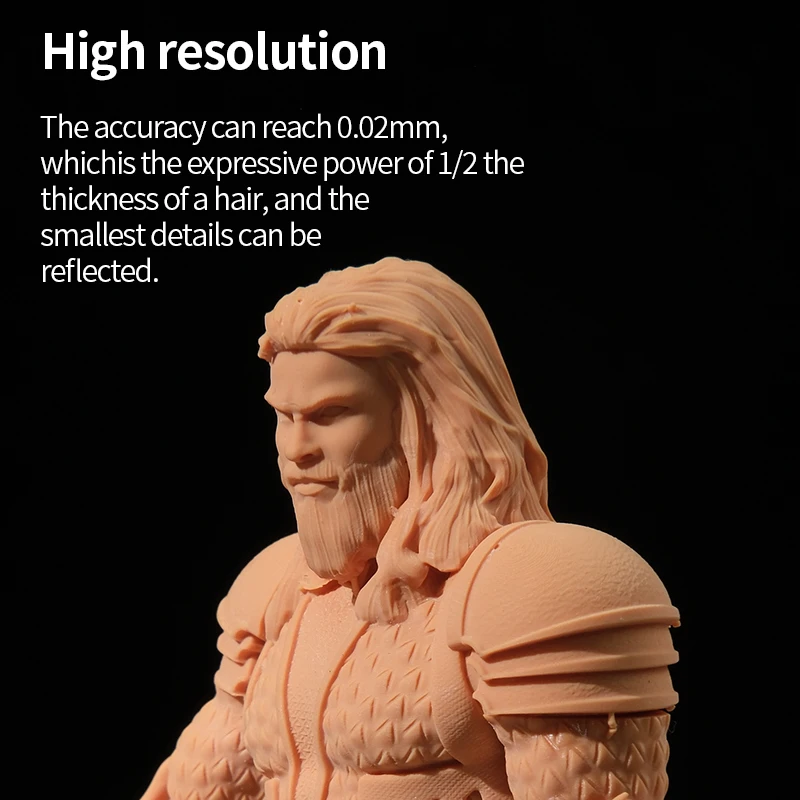 Zecie Tech High precision, high surface precision, low shrinkage, and deformation resista Head carving resin 405 resin