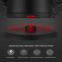 1L 220V Electric Espresso Pots Hand Brew Gooseneck Kettle Automatic Power Off Coffee Pot Make Tea Hot Water Boiler Coffeeware 3