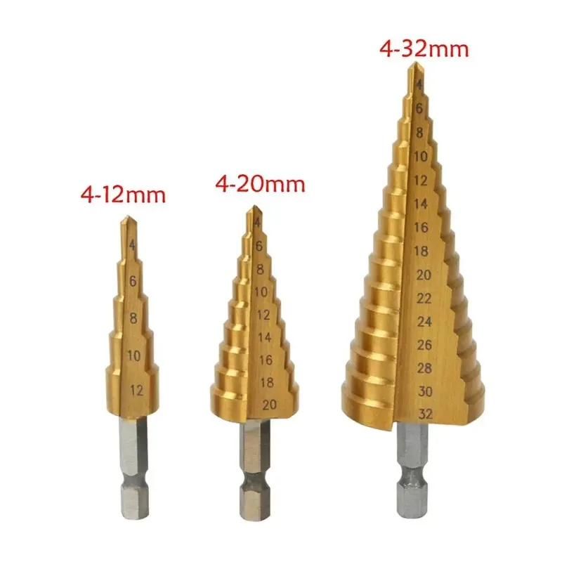Рисунок 4 - 4-12 мм 4-20 мм 4-32 мм ступенчатое