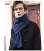 New Winter Scarf Knitted Yak Cashmere Wool Blend Scarf Men's Gift Giving Autumn Dual-purpose Warm and Comfortable 1