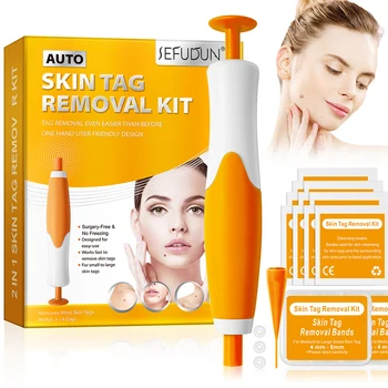 Multipurpose Skin Tag Remover Device – Rubber Ring Applicator for Face, Neck, Chin & Body - GloreeWorld