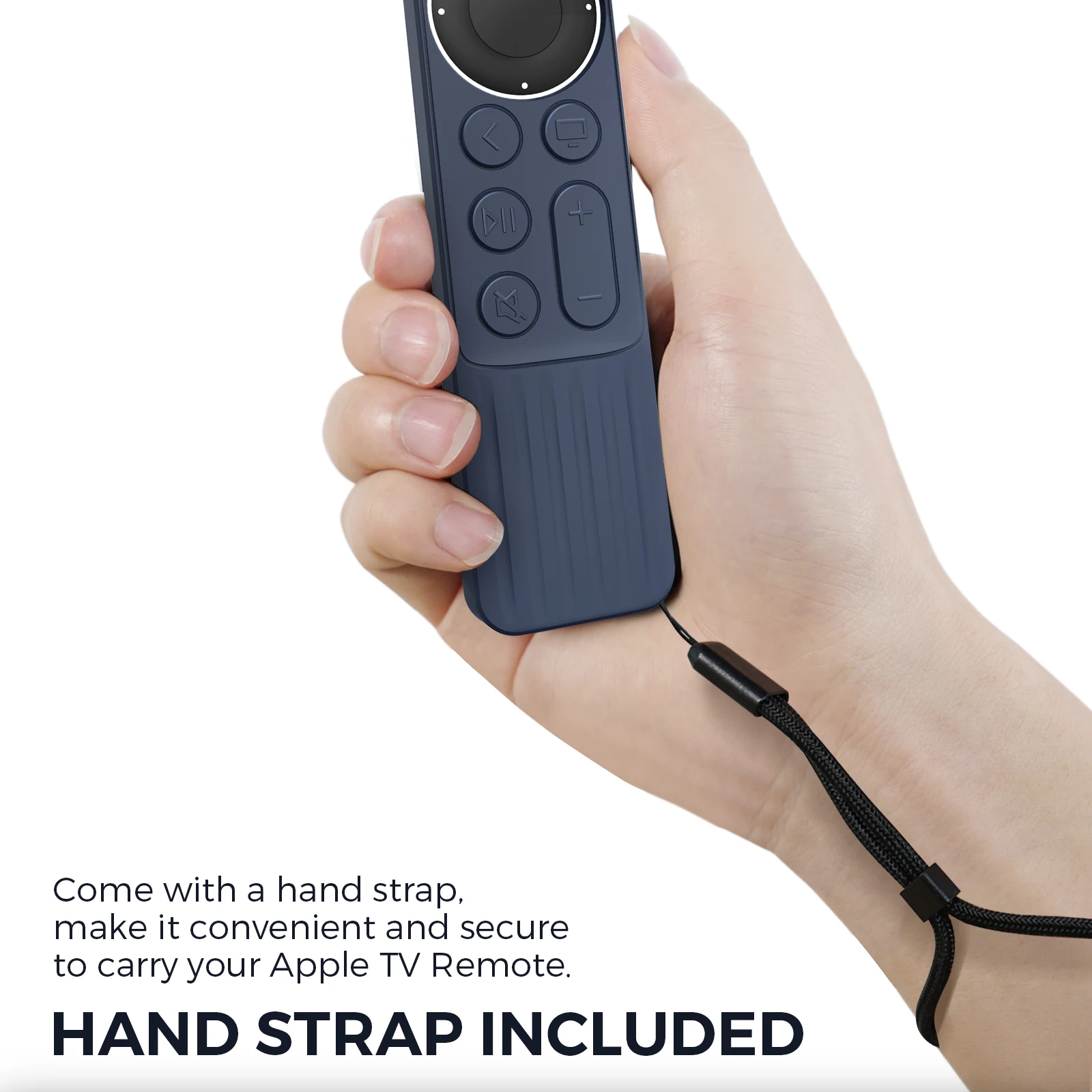 For Apple TV New Remote Control Silicone Protective Stripe Slim Anti-Slip And Anti-Fall Protector Case For Siri Remote 2&3