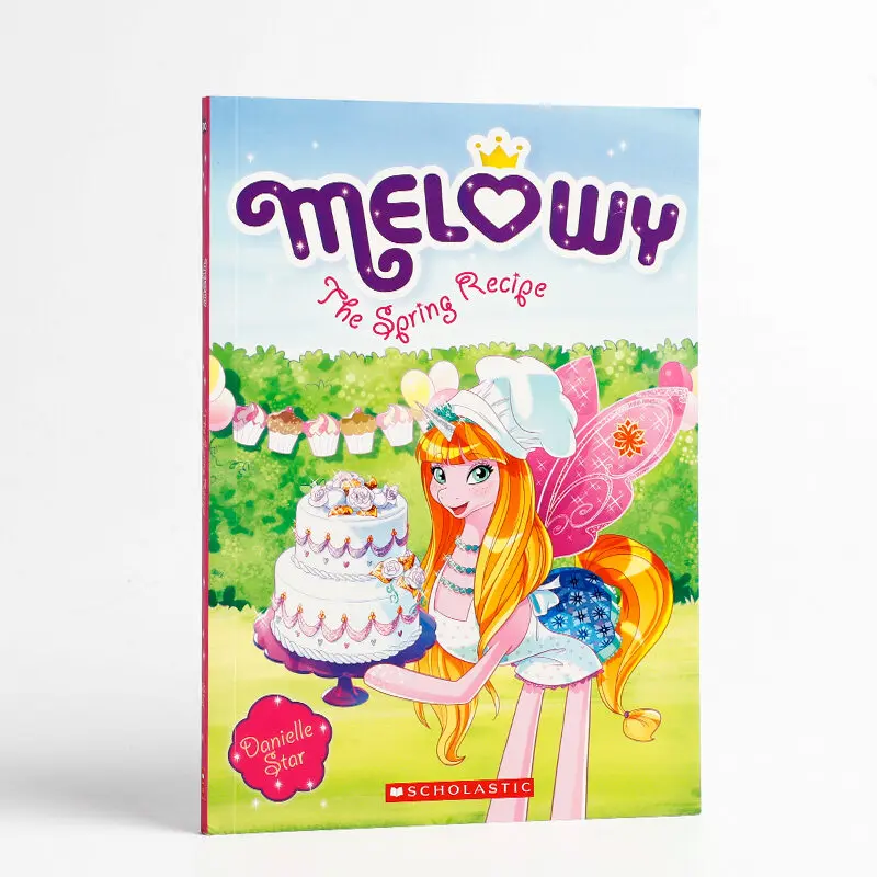 

Melowy The Spring Recipe Full Color Bridge Chapter Book For 10-14 Year Old Children's Extracurricular English Reading