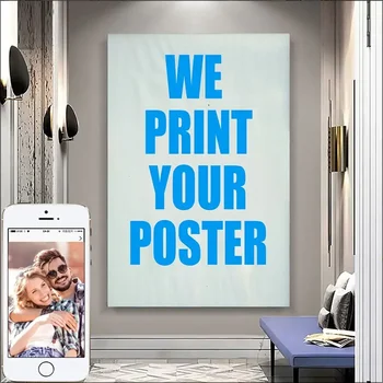 Foto personalizzata Stampa le tue foto su tela Immagine artistica su poster personalizzata, pittura su tela, animali domestici, foto di matrimonio, regali, decorazioni per la casa