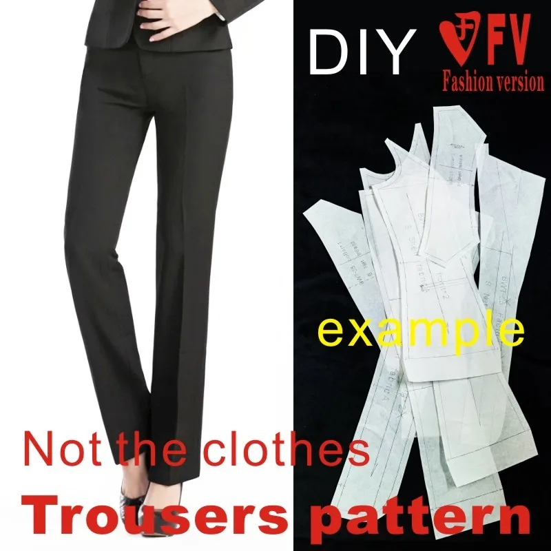 panty Pants sewing pattern The trousers pattern(Not the pants) BCK-26