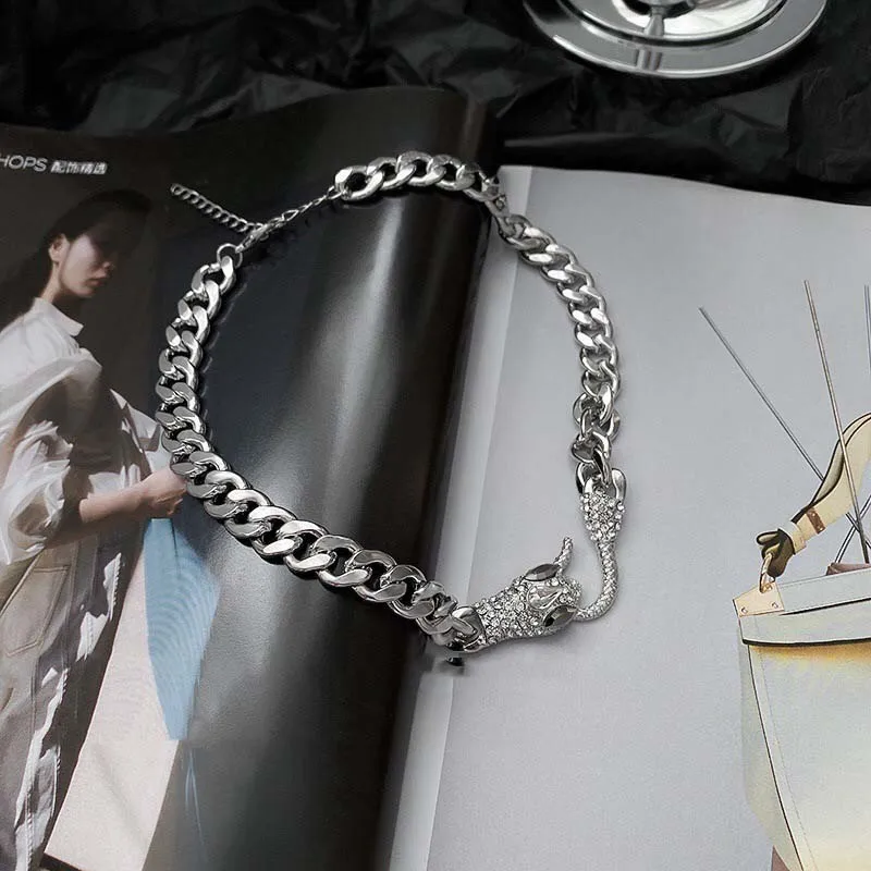ネックレス・チョーカー [LAN ARCHIVE_official] Insert Snake Thick Chain Necklace 1028] Insert Snake Thick Chain Necklace - LAN ARCHIVE | 60