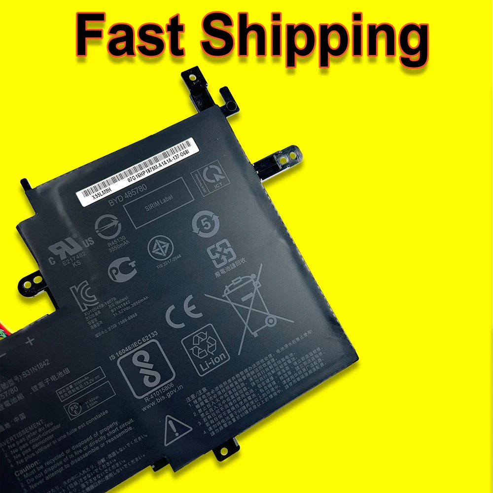 Bateria do Portátil para Asus Vivobook F513ea F513ep F513ia K513e K513ea K513ep Km513ua M513ia M513ua S513ea S513f B31n1842 - Imagem 2