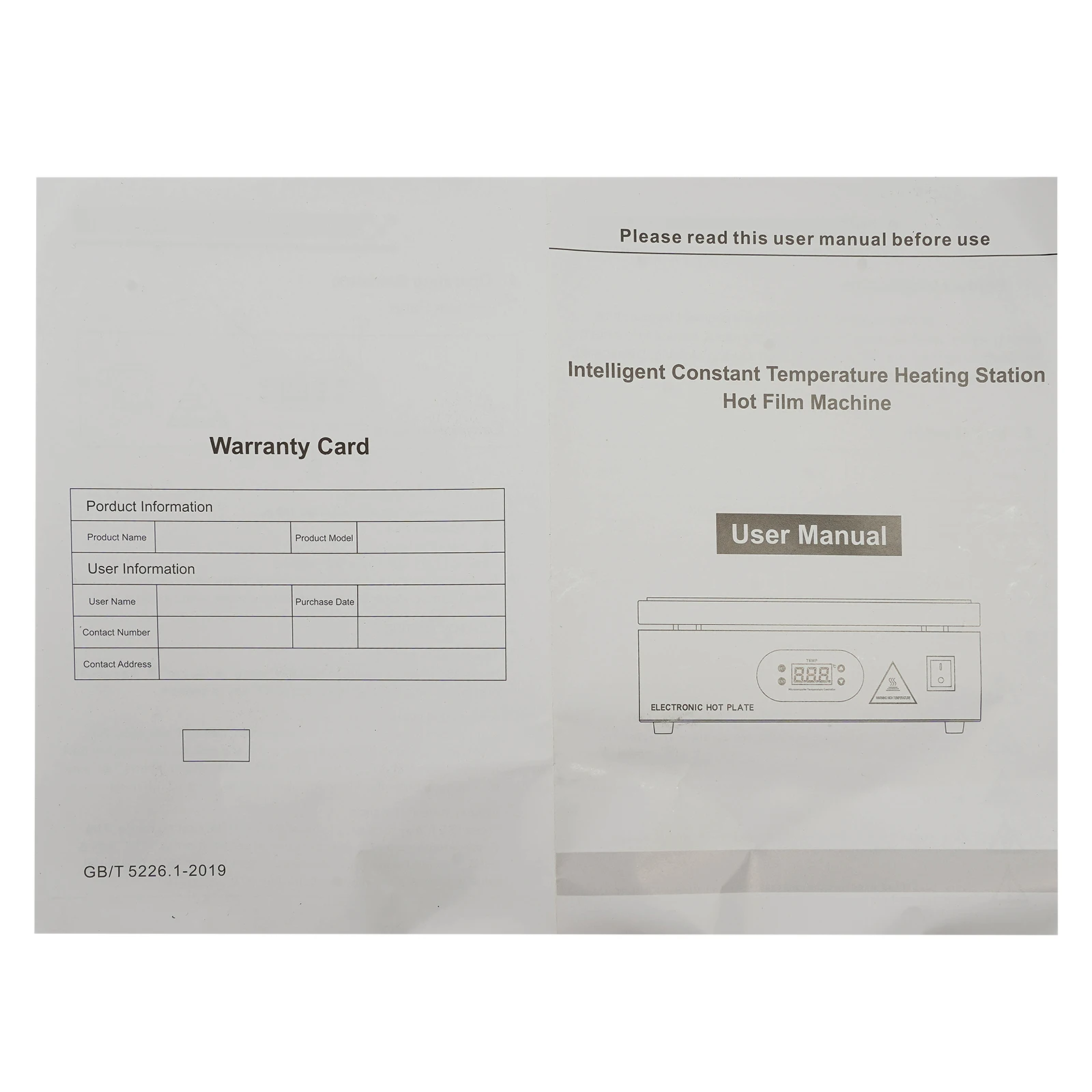 Top-down photo of heating platform surface