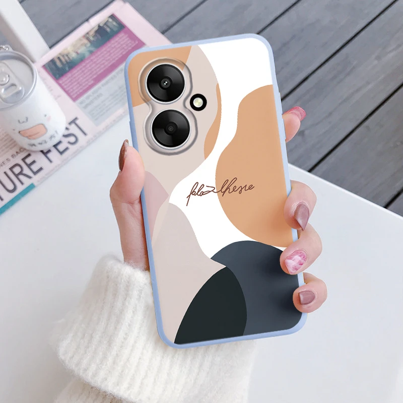 Leopard Print Shockproof Soft Silicone Phone Case Cover for Xiaomi Redmi 13C 5G 6.74