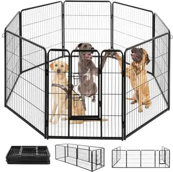 Dog Playpen | 40 Inch, 8 Panels 1