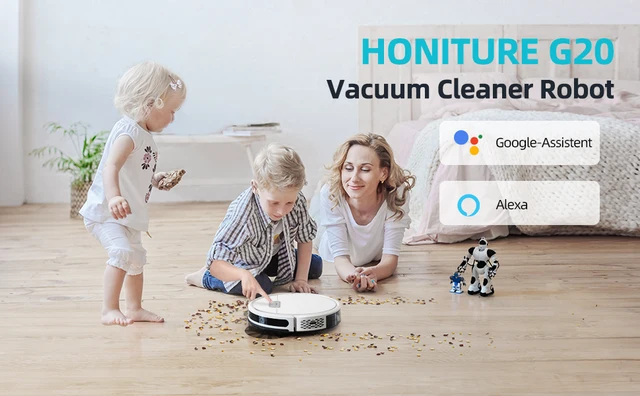 Honiture Robot Vacuum Cleaner G20pro 6000pa 3 in 1 Sweeping and Mop Robot  Strong Suction Self-Charging Smart Barrier Robot - AliExpress