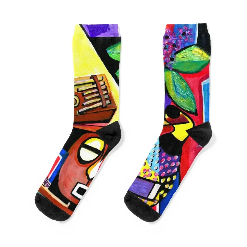 

Ashanti Stool and African Violets Socks tennis anti slip football christmas stocking Socks Girl Men's